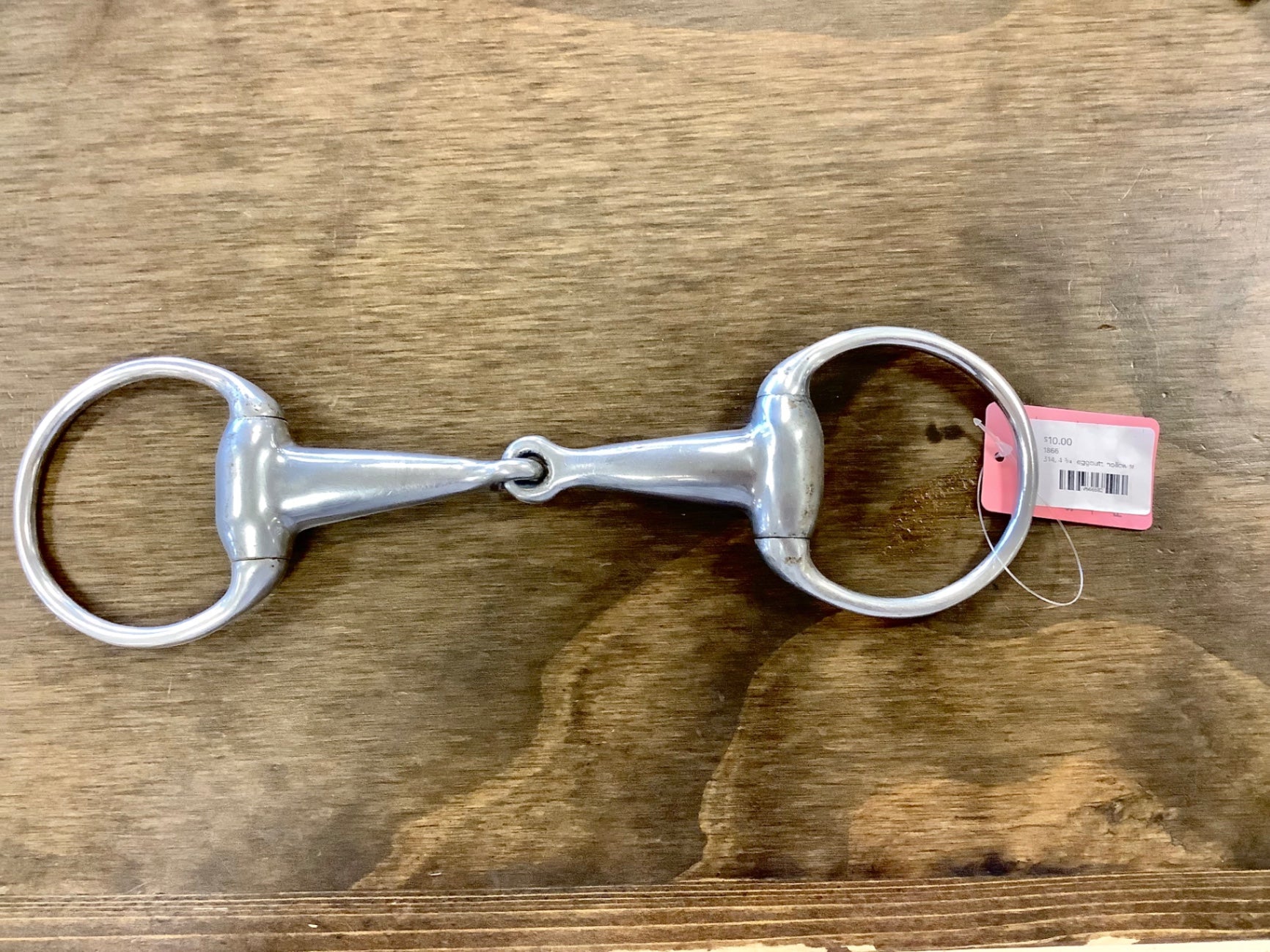 314. 4 ¾” eggbutt, hollow smooth mouth