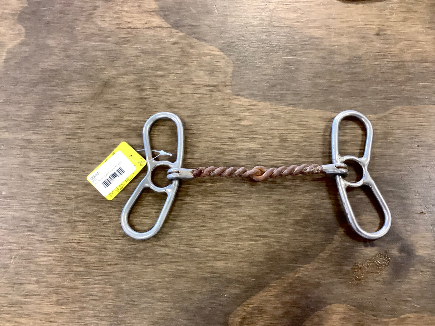 26. Twisted wire butterfly western small shank bit