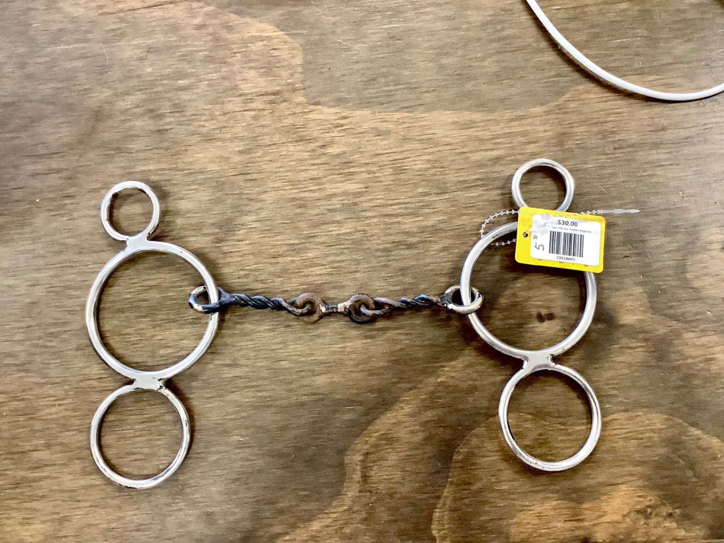 45. 5” Gag/lifter bit, twisted dogbone