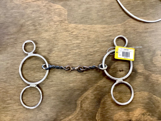 45. 5” Gag/lifter bit, twisted dogbone