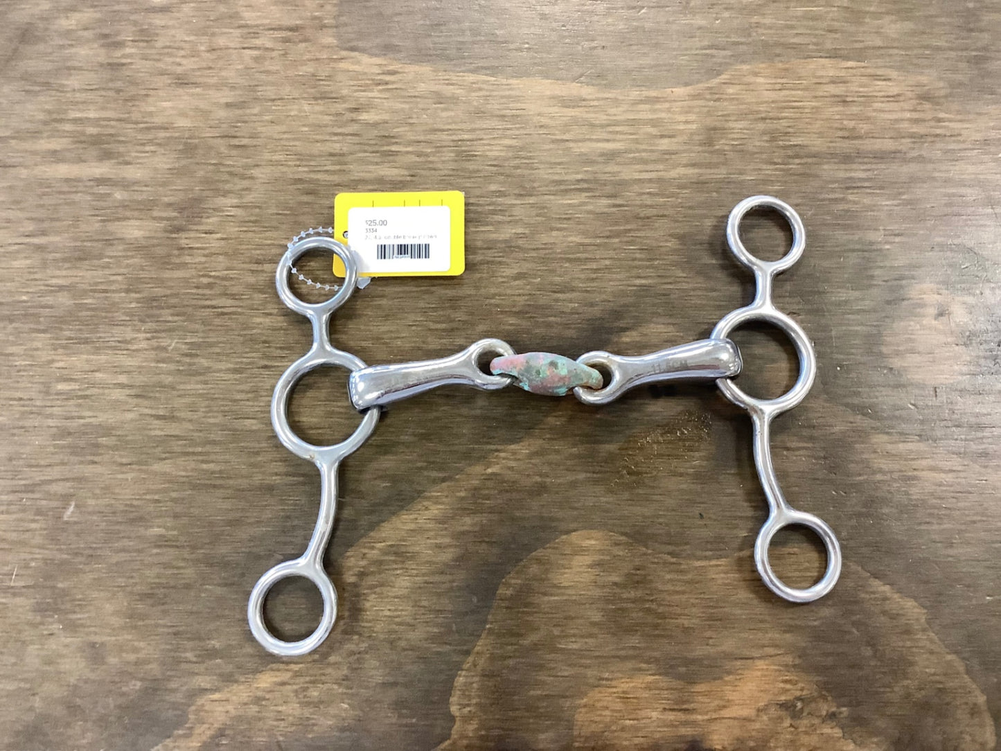 27. 4.5” double break jr cowhorse w/lozenge