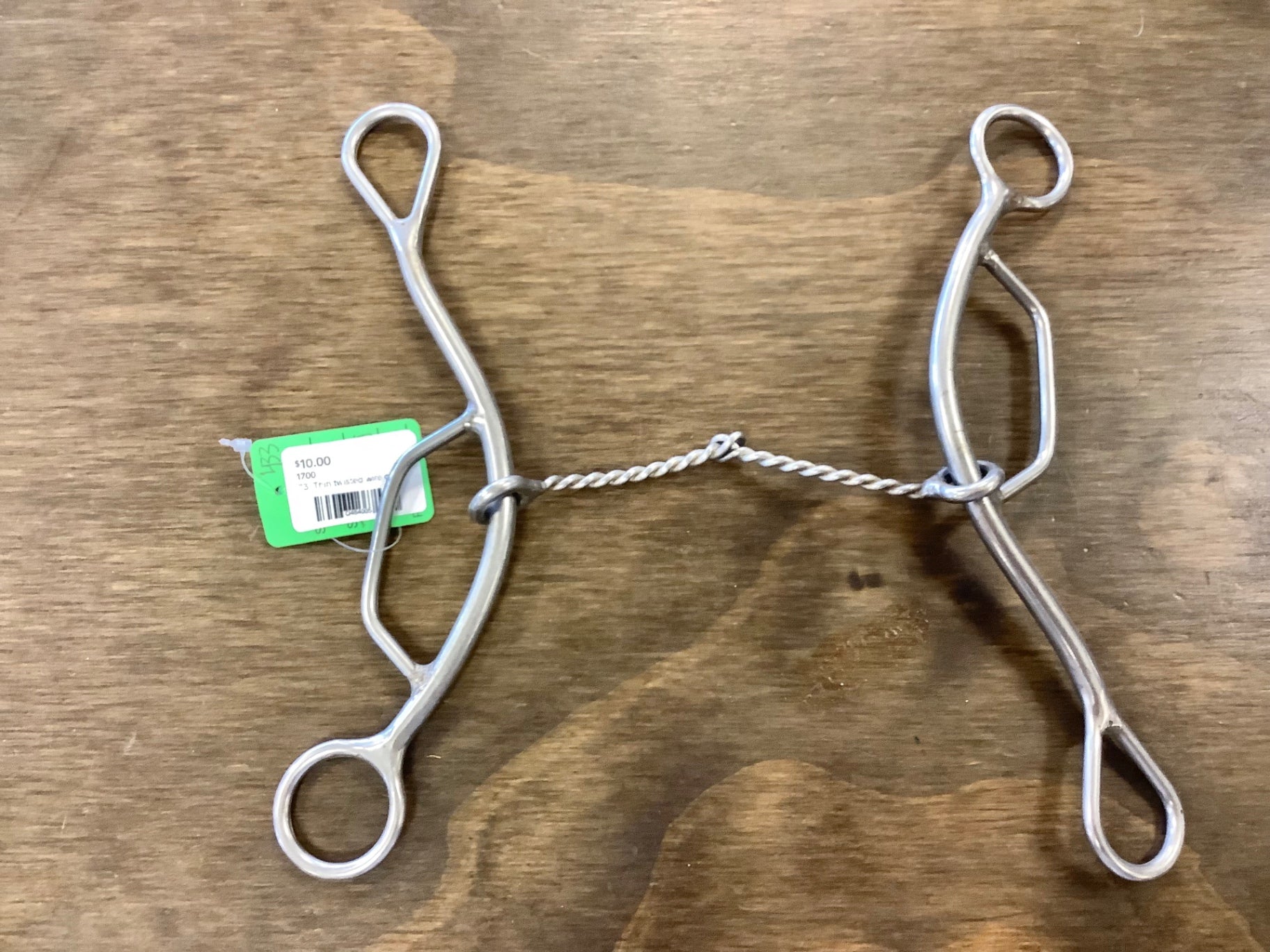 73. Thin twisted wire gag bit