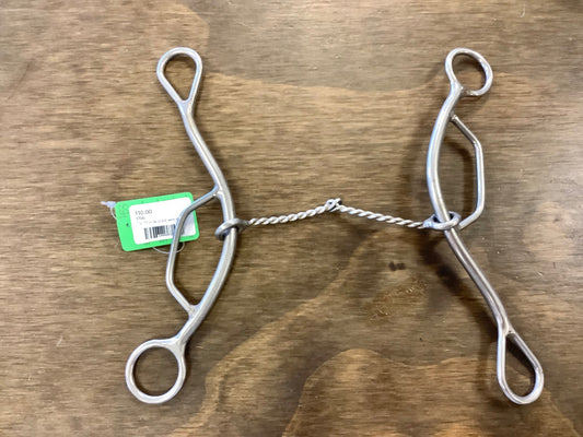 73. Thin twisted wire gag bit