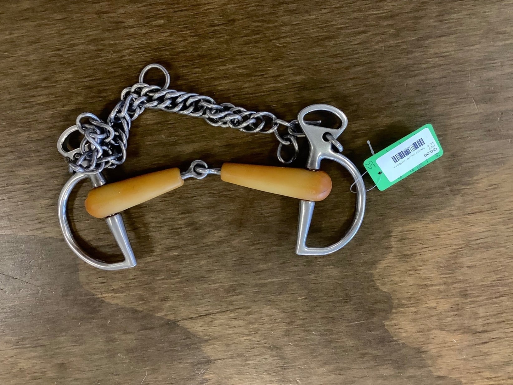 55. 5” happy mouth kimberwick, single break