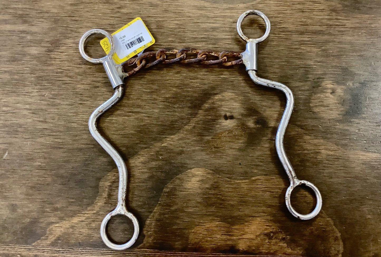 109. Chain mouth curb bit