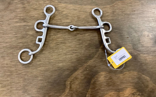 21. 5’’ Myler Snaffle Tom Thumb Bit