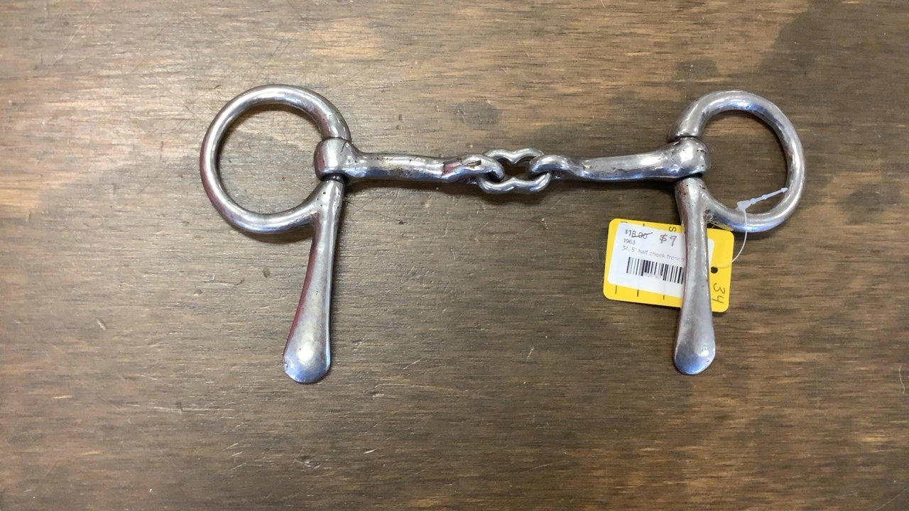 34. 5” half cheek french link