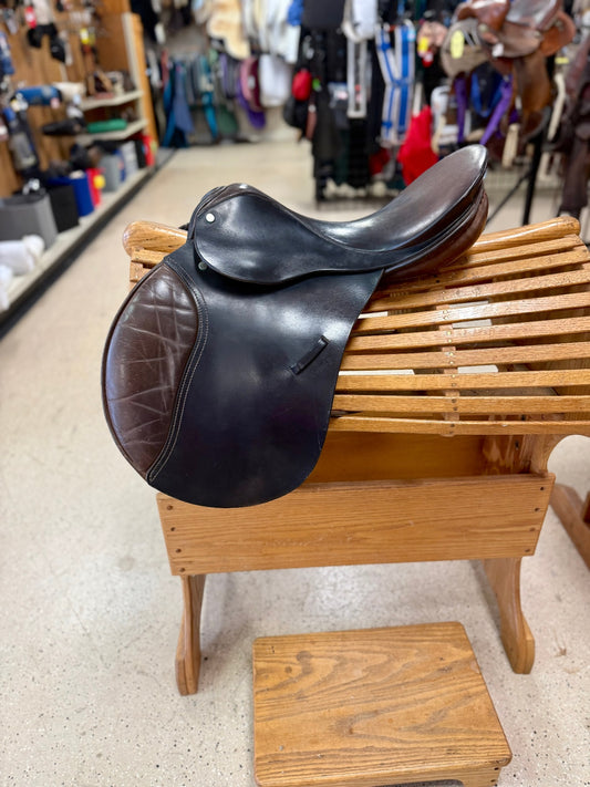 1. 17" Brown AP Med (No 3) Tree Saddle, County 