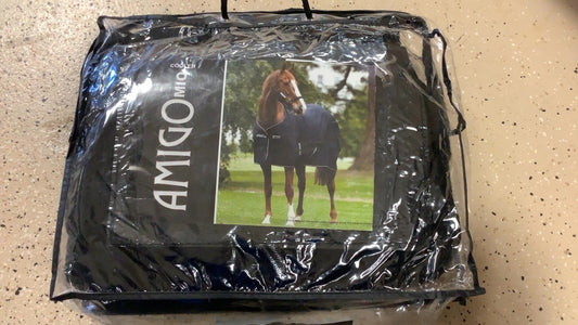 72” black Amigo fleece cooler, NWT