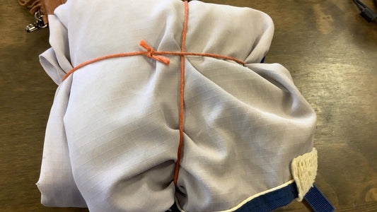 39. 84”? Purple waffle cooler