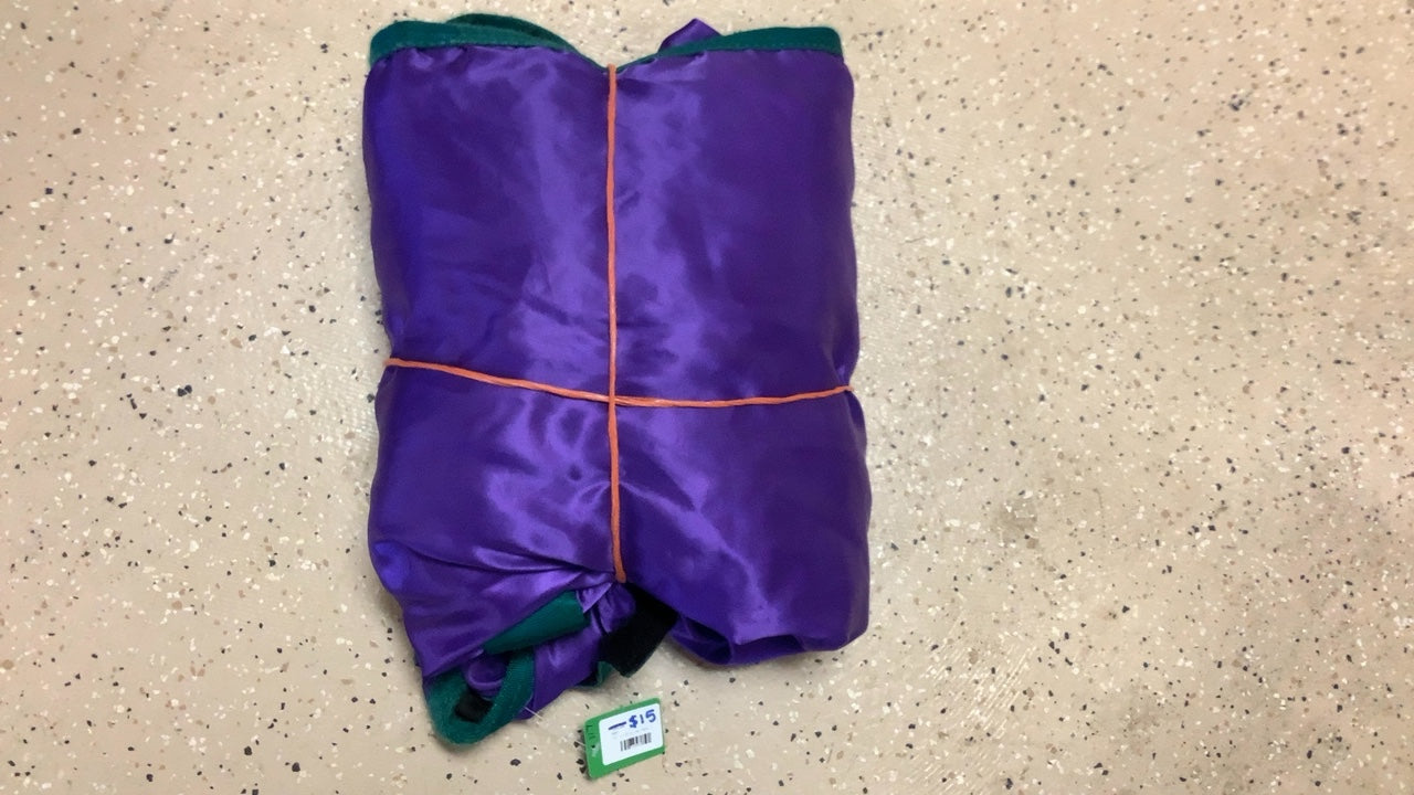 117. 75”-78” purple stable sheet with neck