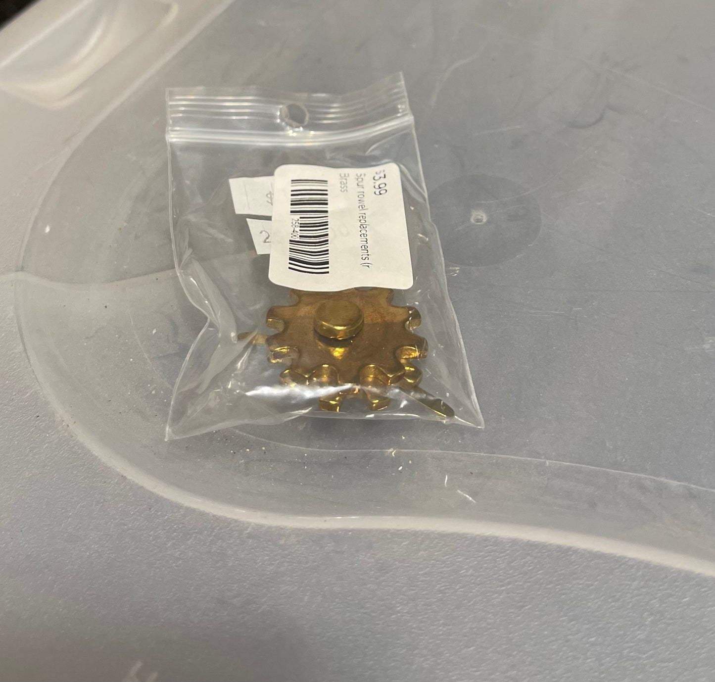 Western Spur rowel replacements (rowell, brass)