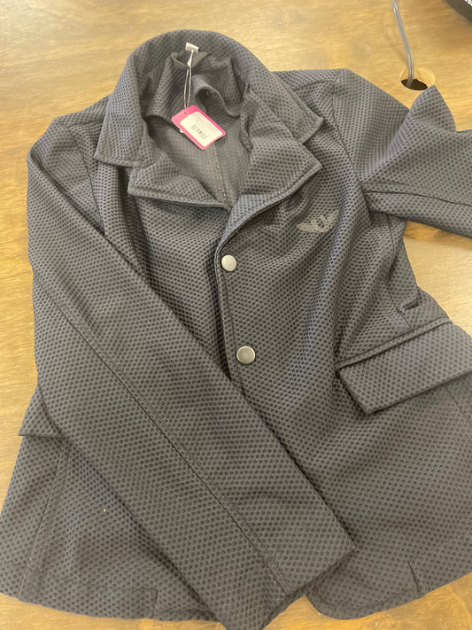 12 Black Mesh Show Coat, TuffRider coats035