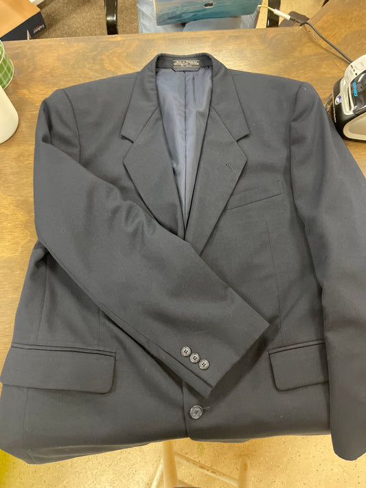Mens 44L Navy Show jacket, Hardy Amies coats101