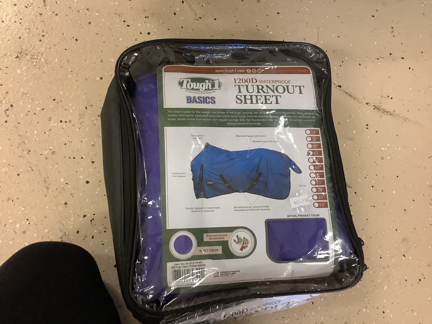 Tough 1 Pony/Mini Turnout Sheets/Rainsheets