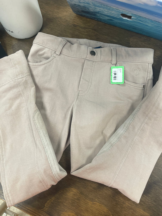 1. Sz 12 plus tan knee patch ovation softflex jods, pants114