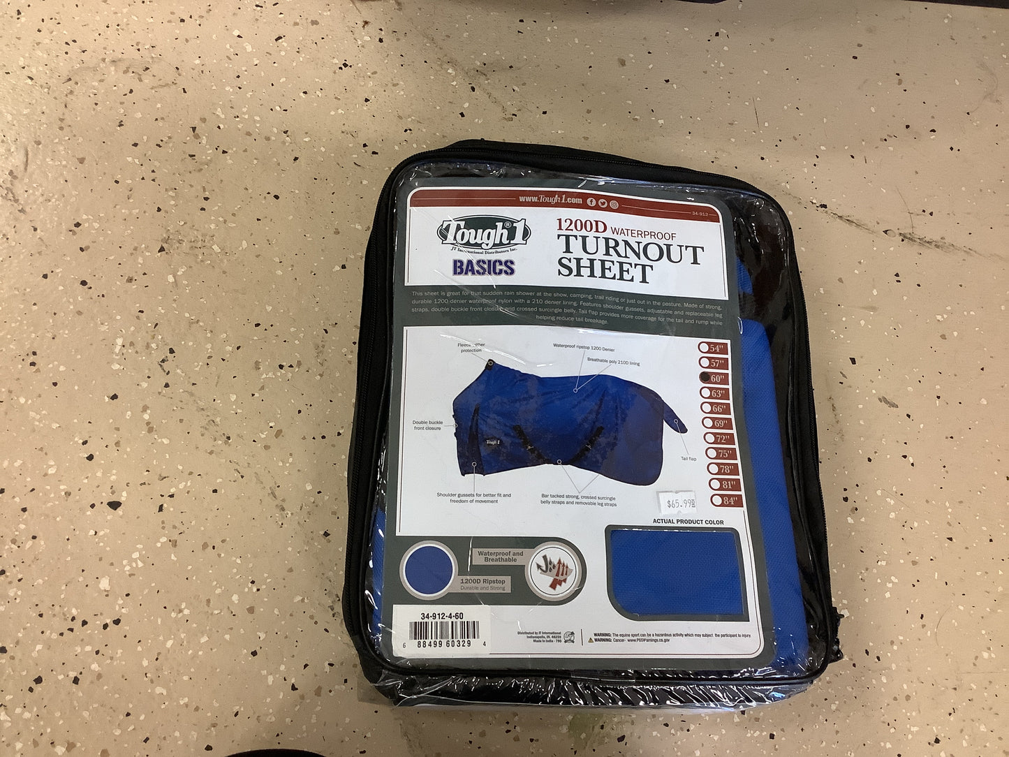 Tough 1 Pony/Mini Turnout Sheets/Rainsheets