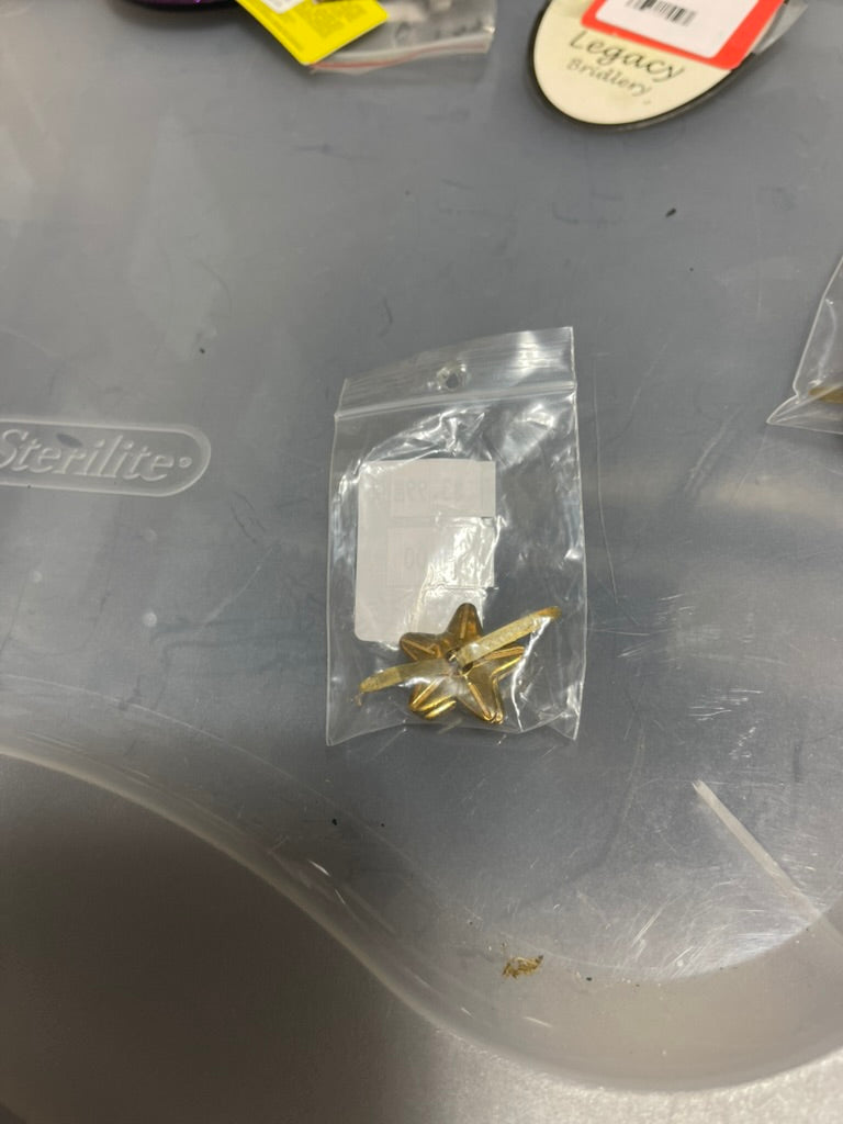 Western Spur rowel replacements (rowell, brass)