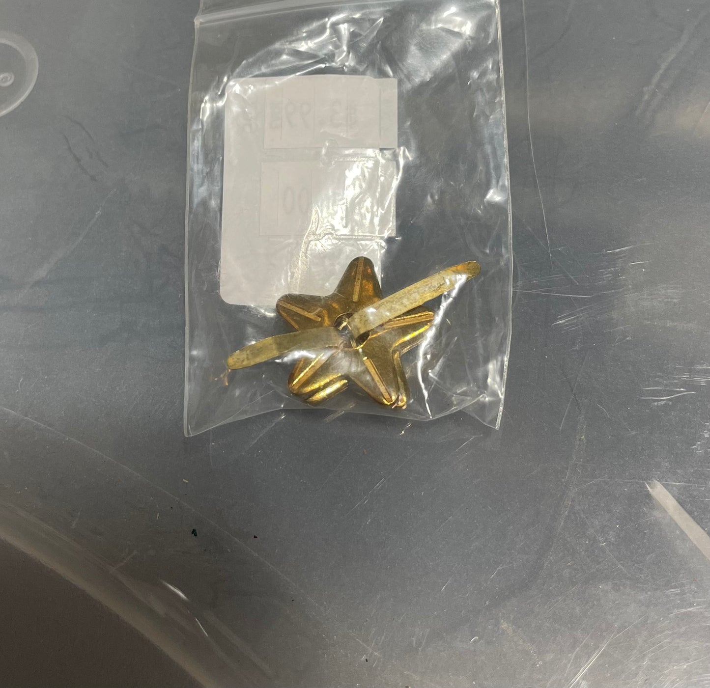 Western Spur rowel replacements (rowell, brass)