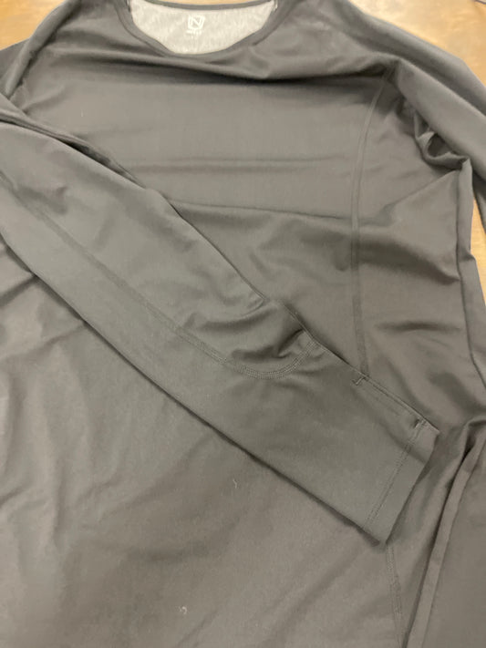 Lds XL black long sleeve t shirt, Noble Equine shirt089