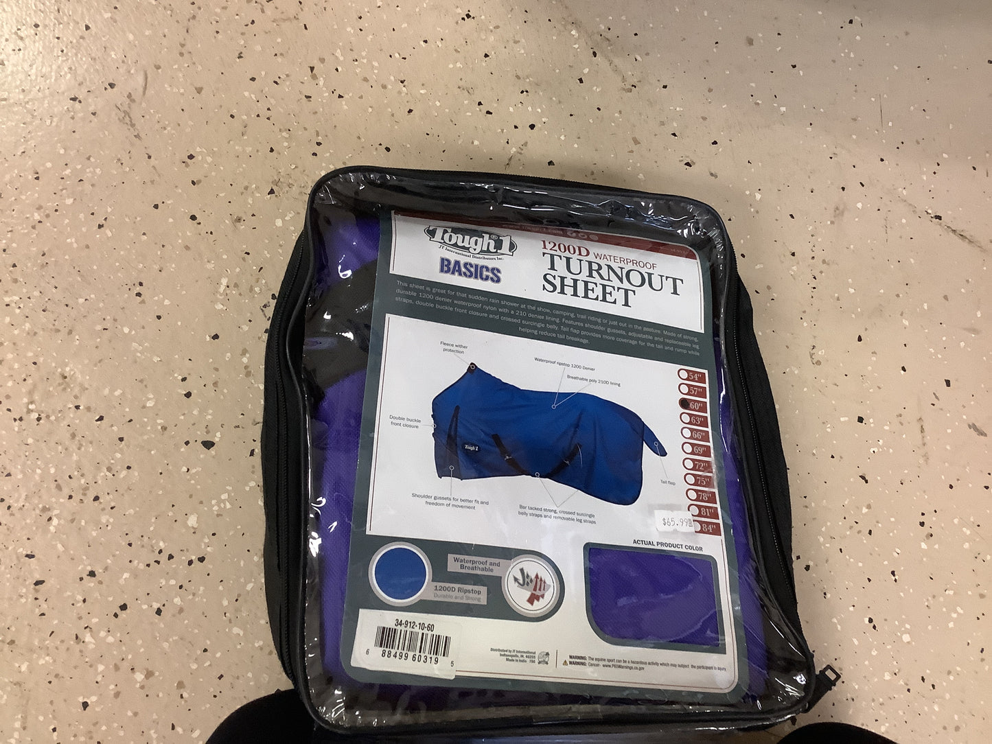 Tough 1 Pony/Mini Turnout Sheets/Rainsheets