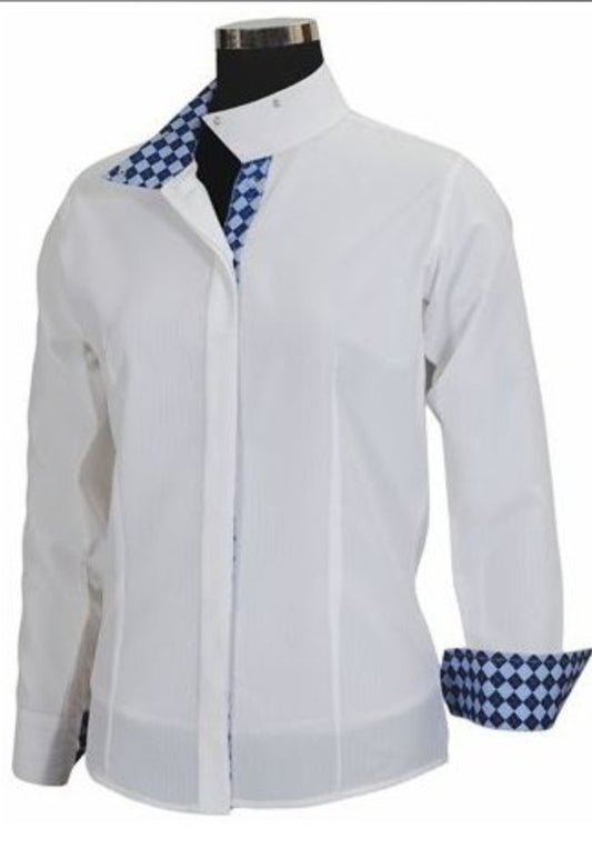 Equine Couture Long Sleeve Isabel Snap Show Shirts Clearanced, Ladies