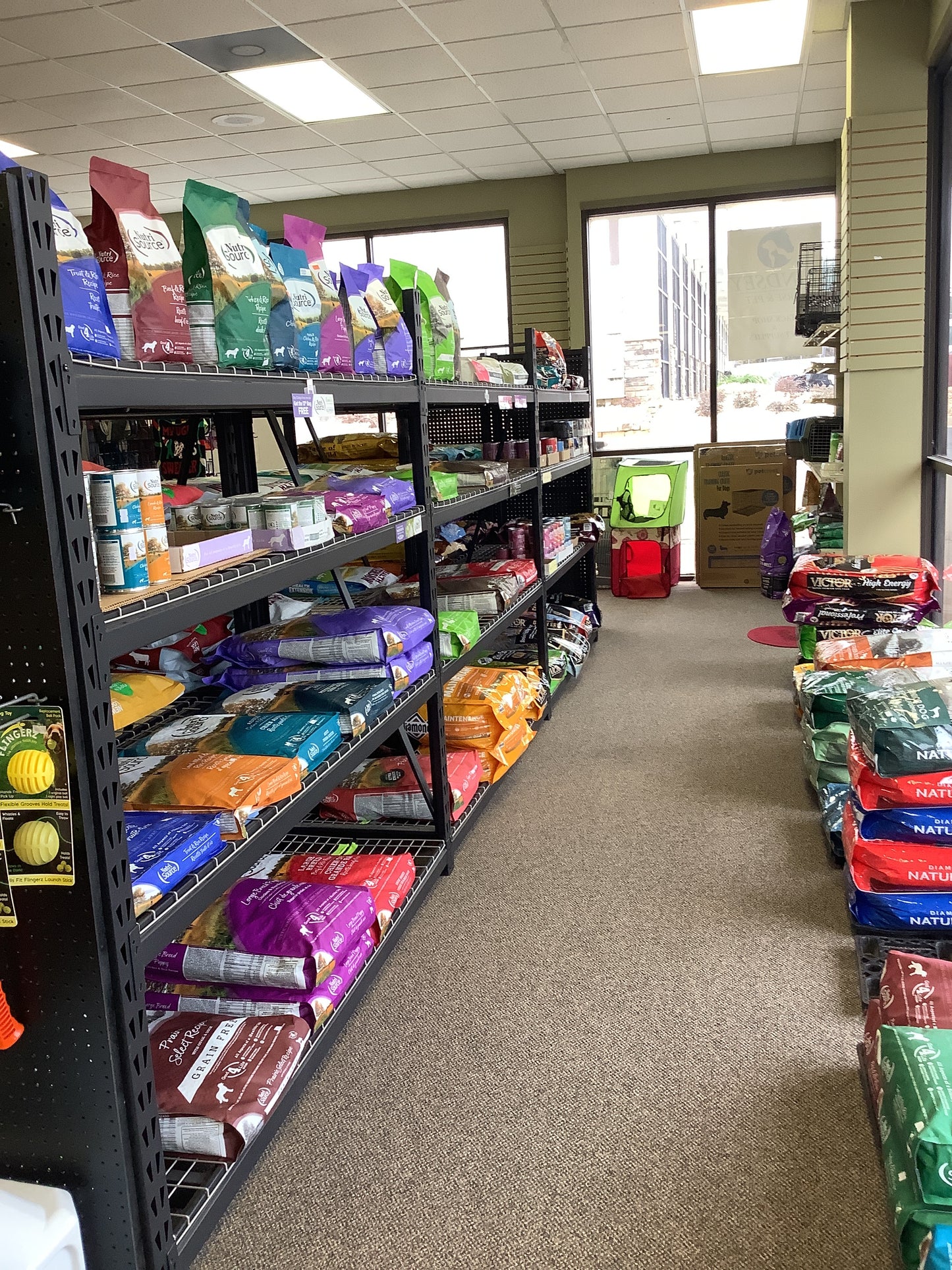 Black Steel heavy duty shelving