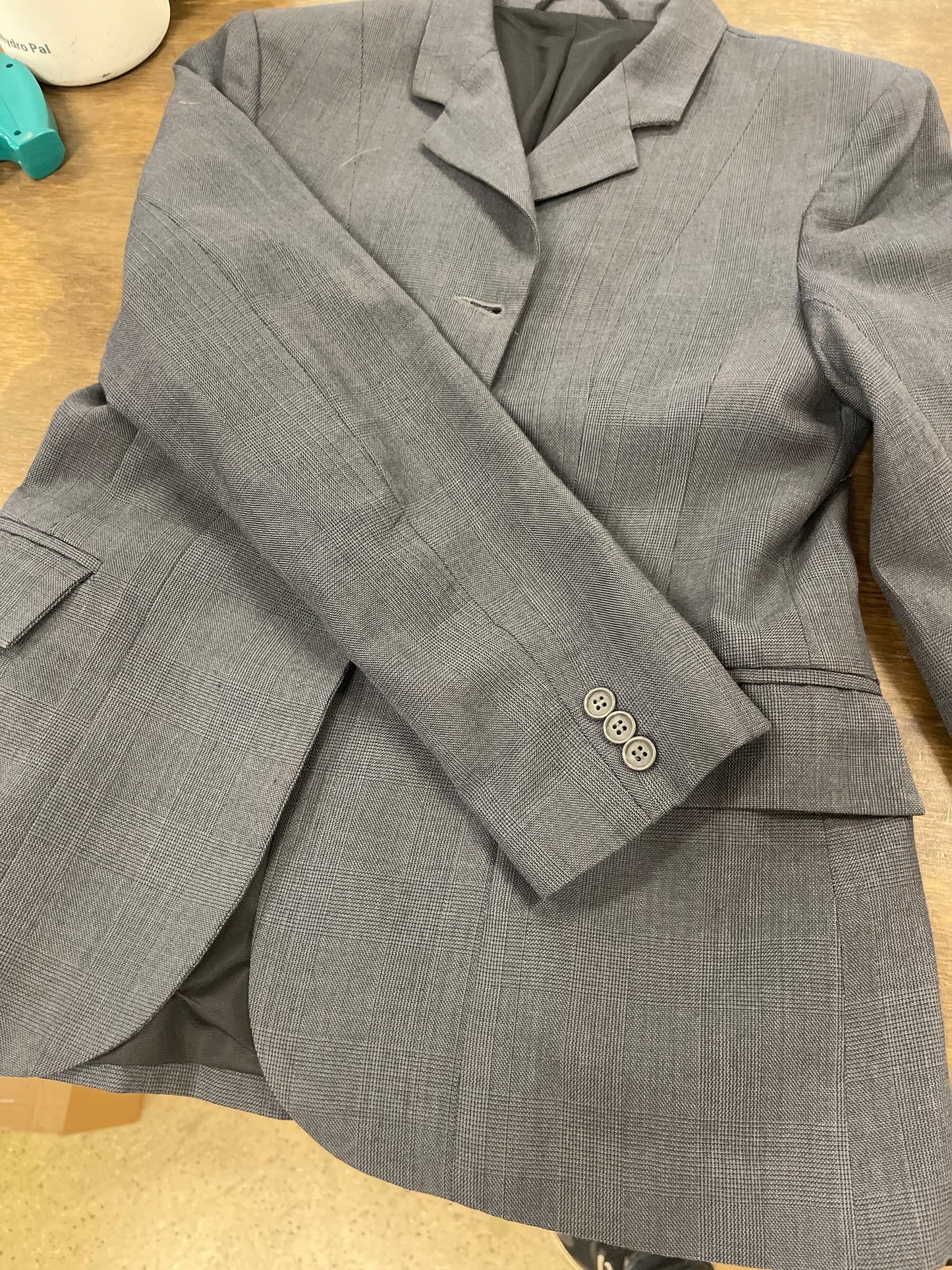 Lds 4-6? Grey houndstooth show jacket, Sigma coats072