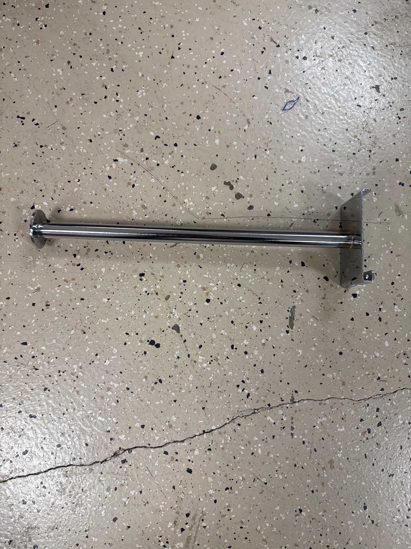 12"  Silver Faceout hook for gridwall