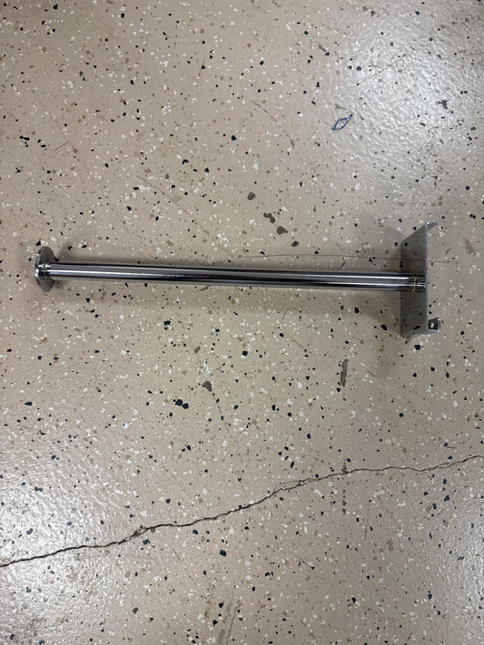 12"  Silver Faceout hook for gridwall