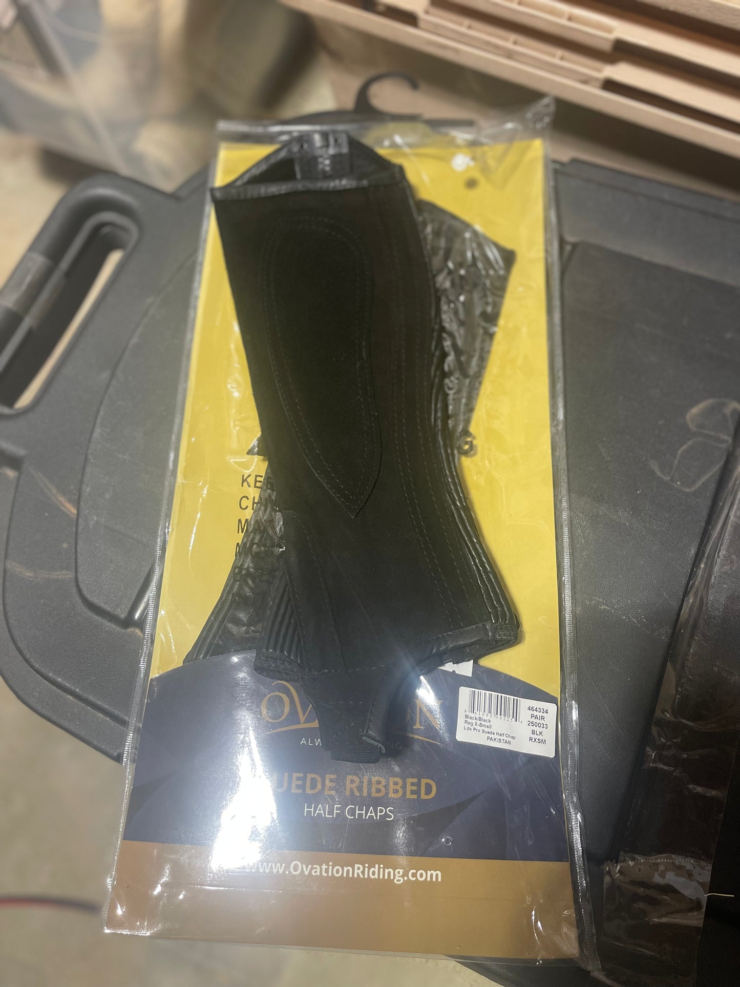 Ovation Half Chaps, Ladies/Adult new in package