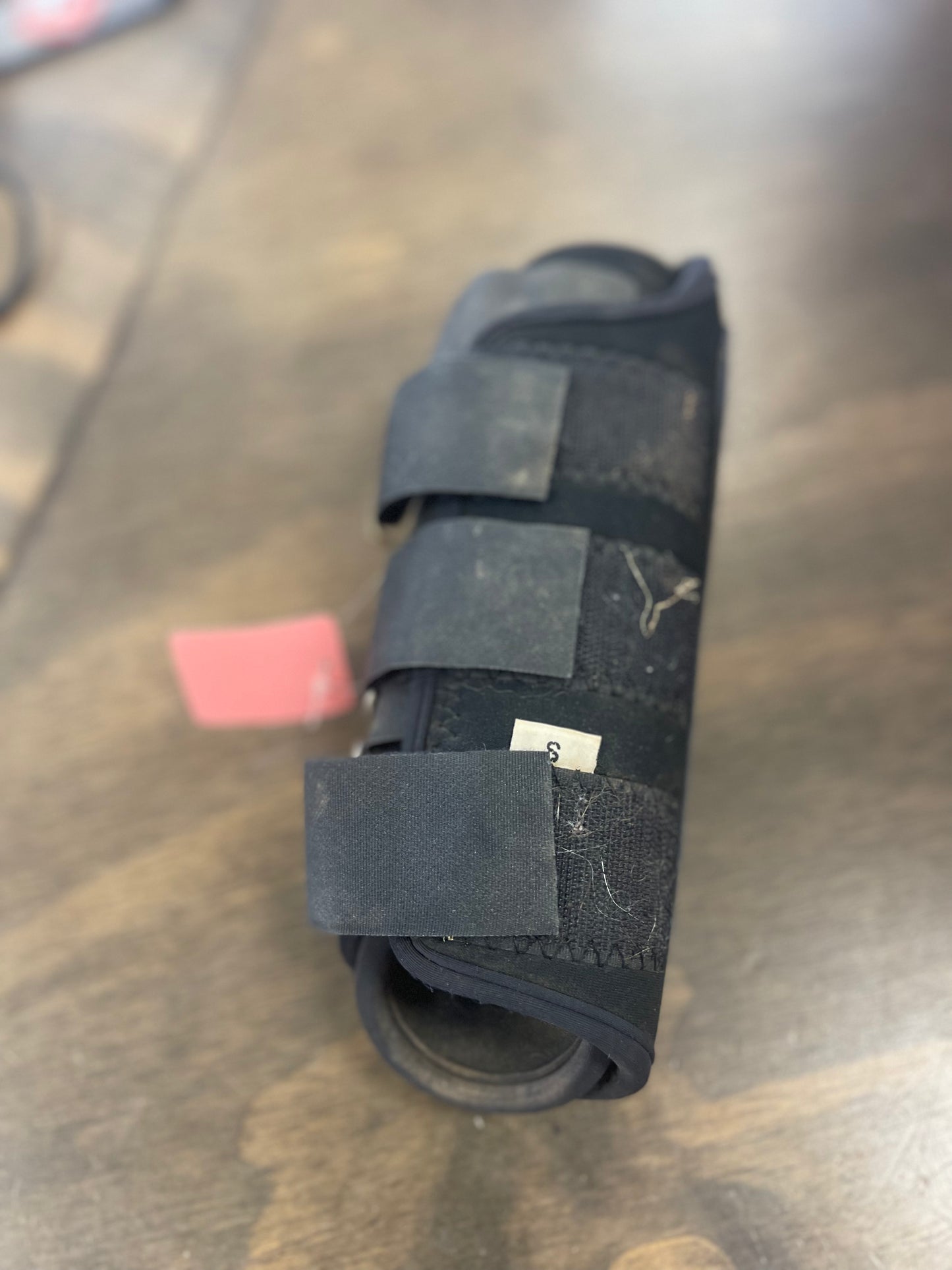 201. Sm Black splint boots, pair of 2, Wraps004