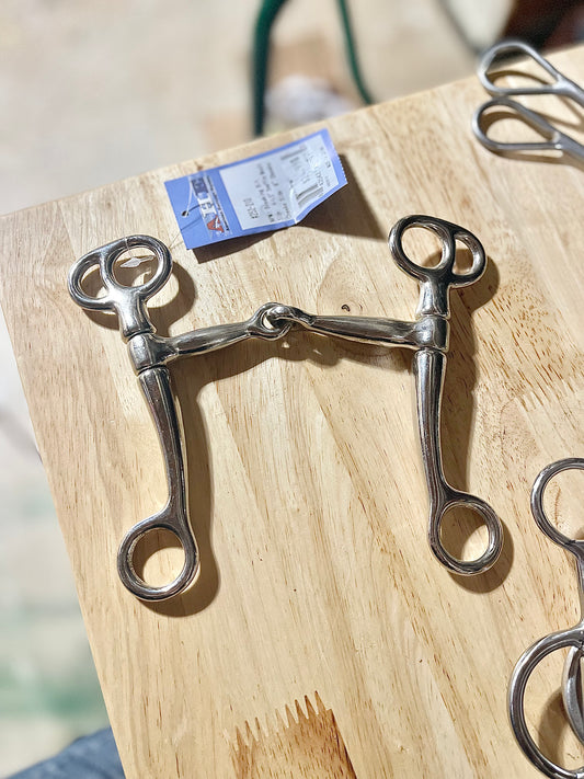 5" single break chrome plated Tom Thumb Shank Bit