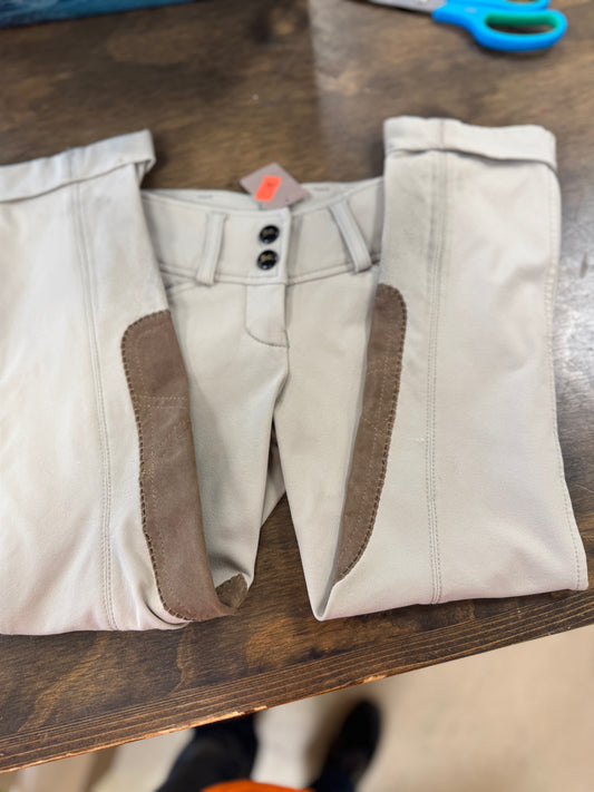 50. Kids 6 Tan RJ Classic jods, pants070