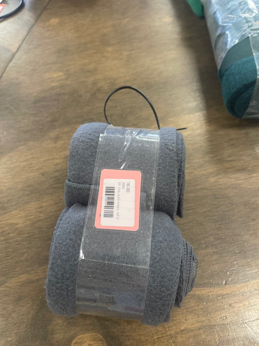 58. Grey polo wraps, set of 2, Wraps010