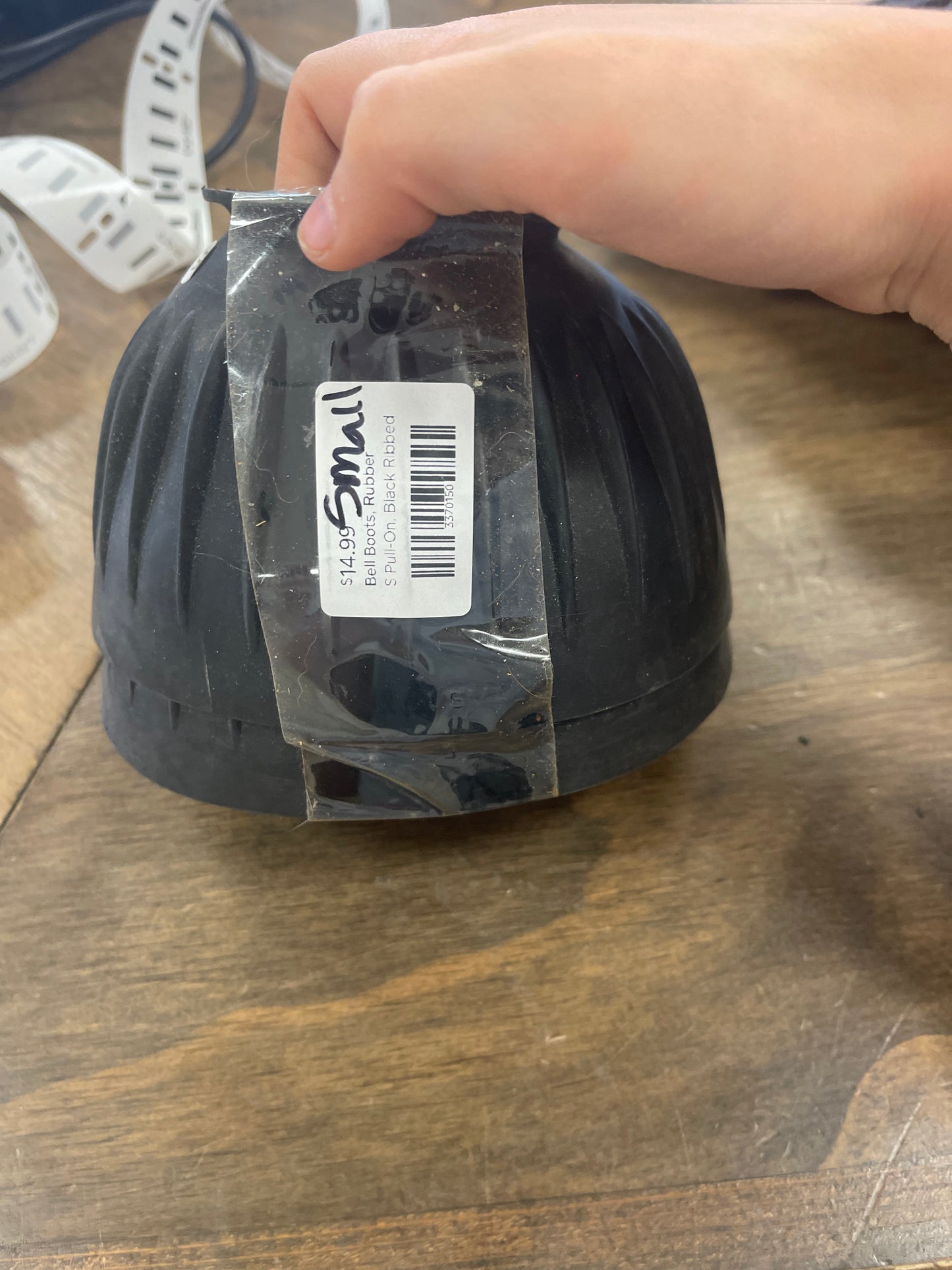 Bell Boots, Black Rubber, Jacks Wraps033/Wraps034