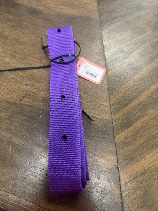 29. Purple Pony latigo/tie strap, tackp013