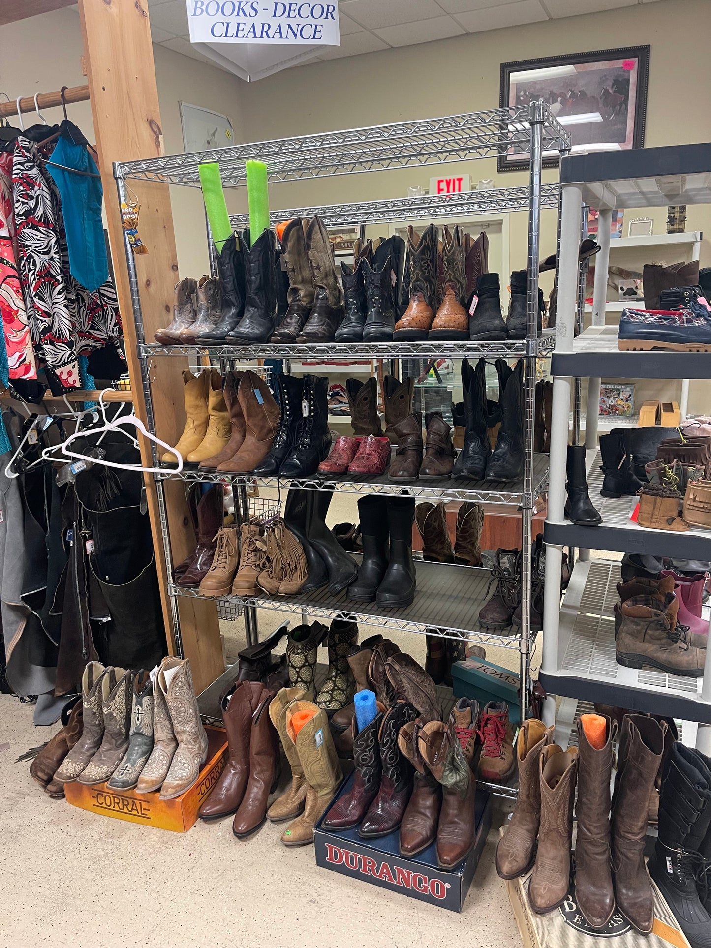 Silver/steel heavy duty metal snap together racks