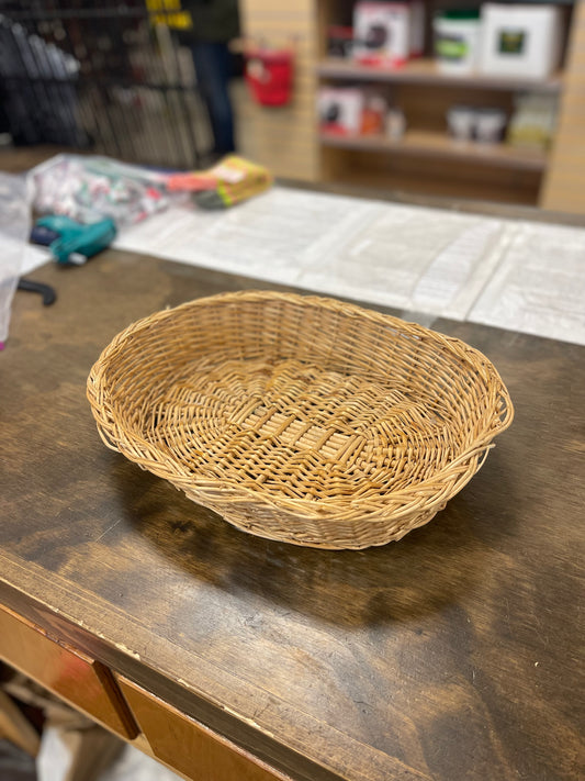 Wicker Basket 13"x10" oval