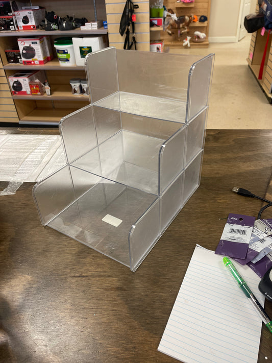 Plastic 3 tier storage container