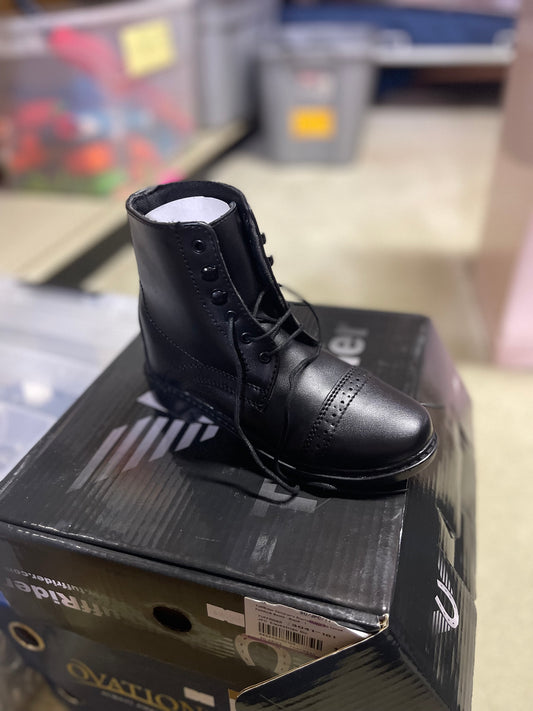 Ladies Lace Synthetic Paddock Boots, Tuffrider