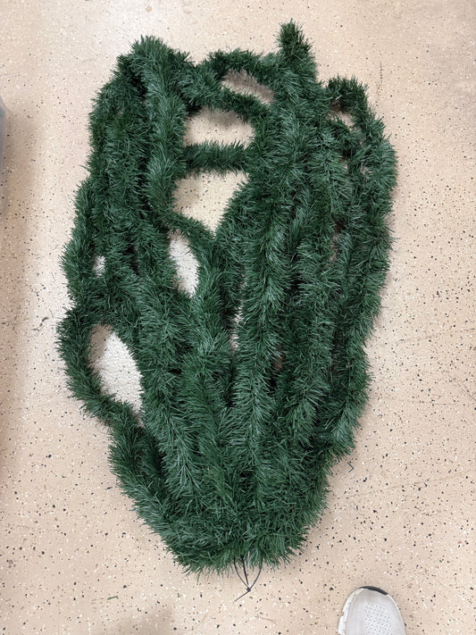 30 feet of soft Christmas garland