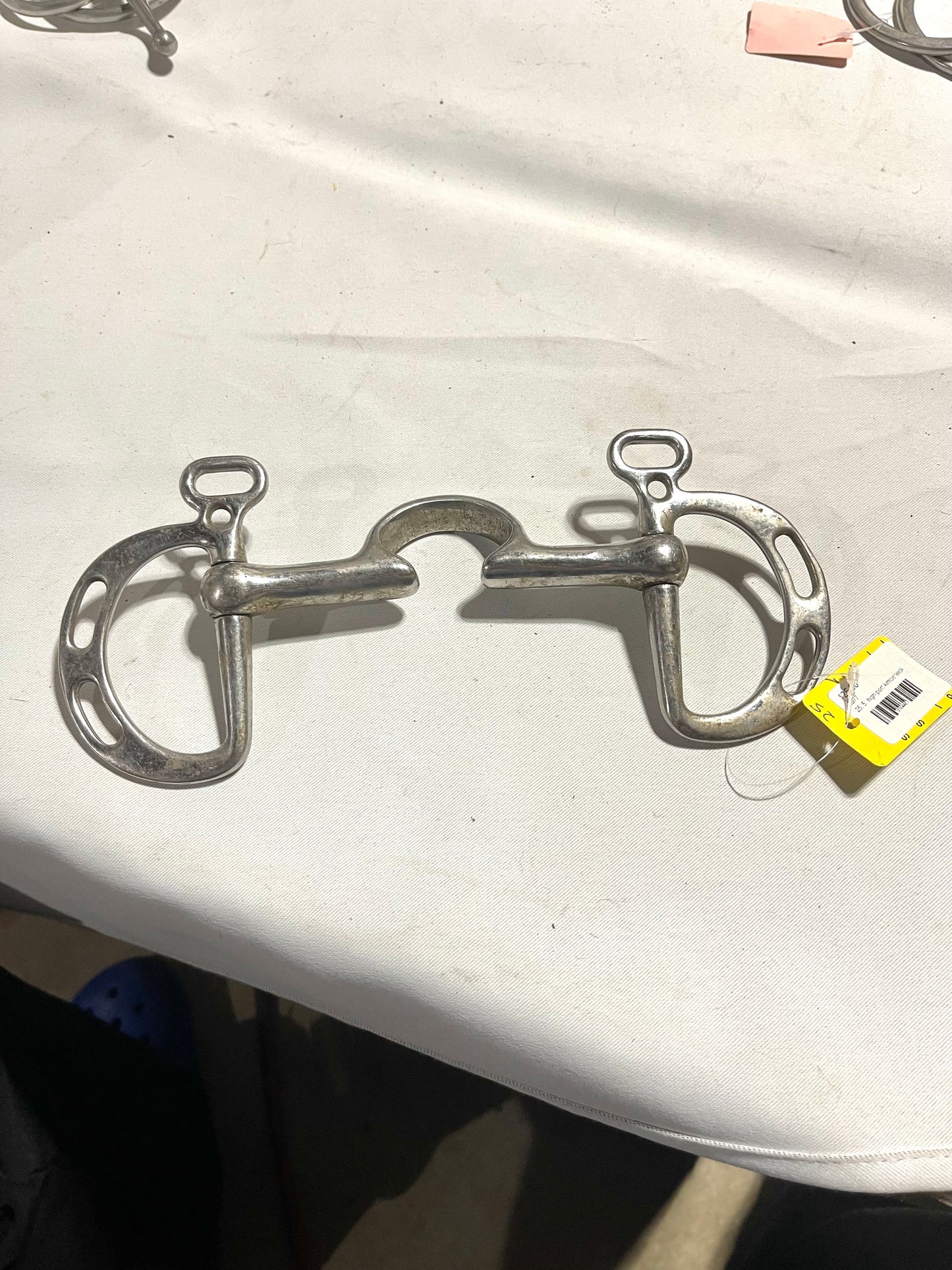 5” Segunda high Ported solid mouth Kimberwick bit with slots