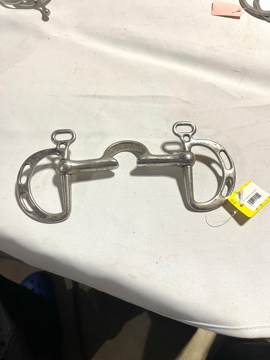 5” Segunda high Ported solid mouth Kimberwick bit with slots