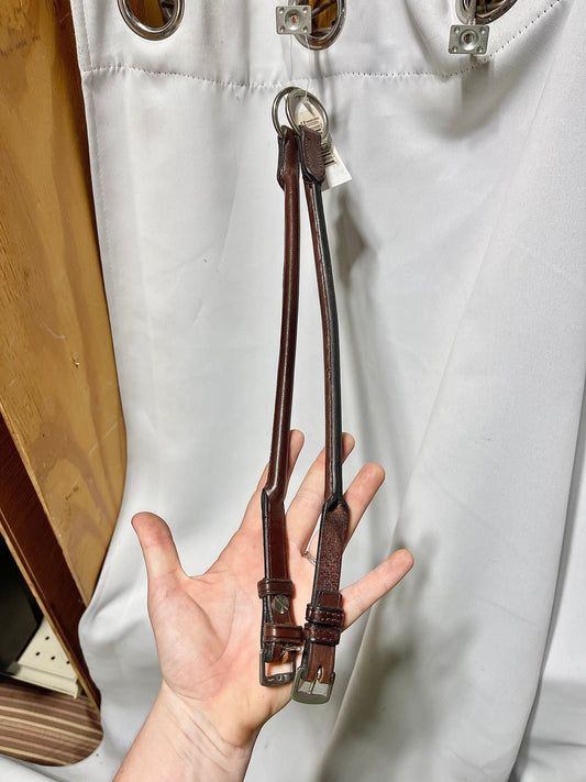 Brown replacement gag cheeks for English bridle, New with tags, tacke013