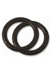 Replacement Rubber Bands and Leather Tabs For English Peacock Stirrup Irons