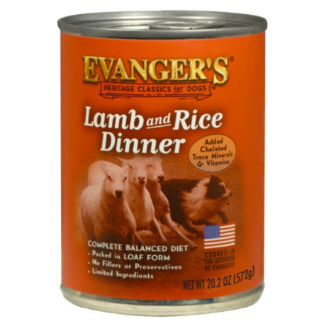 Evangers Canned Dog Food, Clean Limited Ingredient