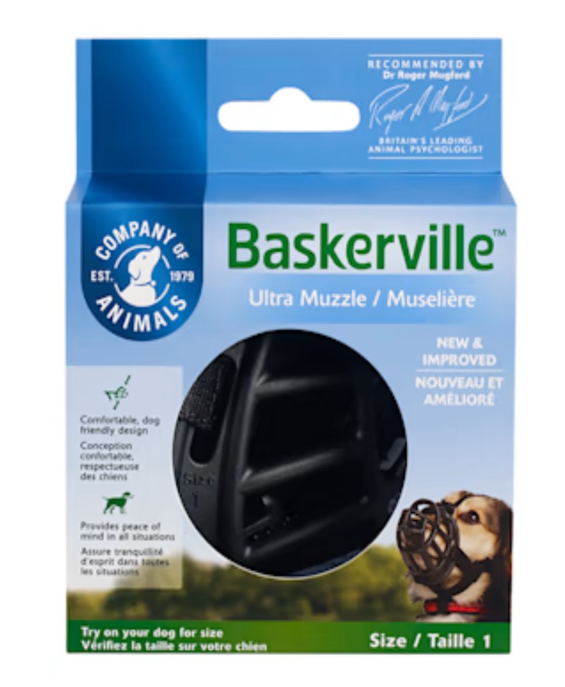 Size 1 Basket Muzzle, Baskerville