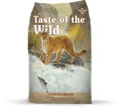 Canyon River Taste of the Wild Cat food (tow)