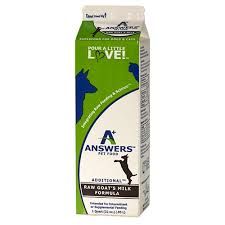 ANSWERS FRZN ADDITIONAL GOATS MILK